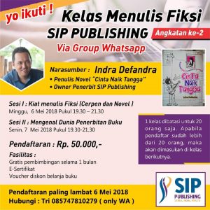 Kelas Online Menulis Fiksi Angkatan 2