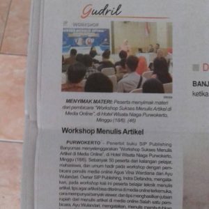 Liputan Workhop Menulis Artikel Online di Harian Suara Merdeka