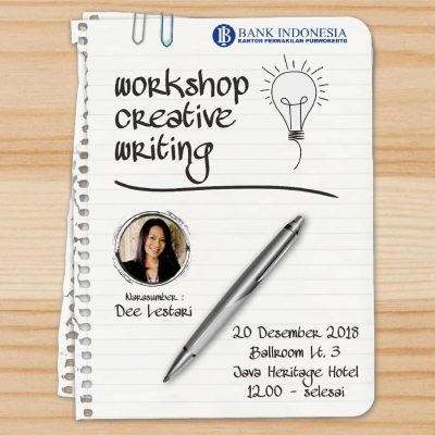Free Tiket Workshop Creative Writing