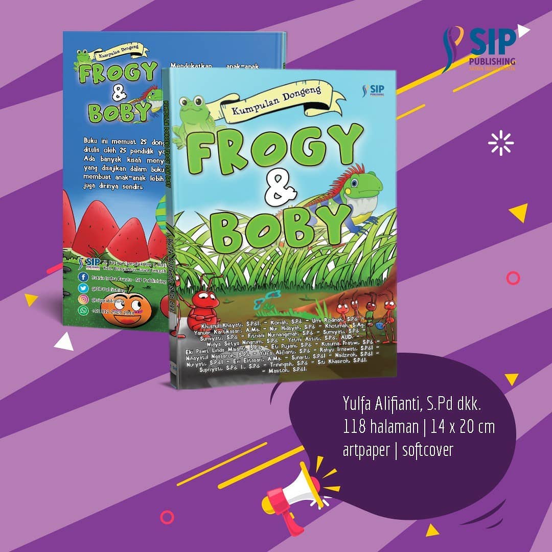 buku dongeng frogy dan boby