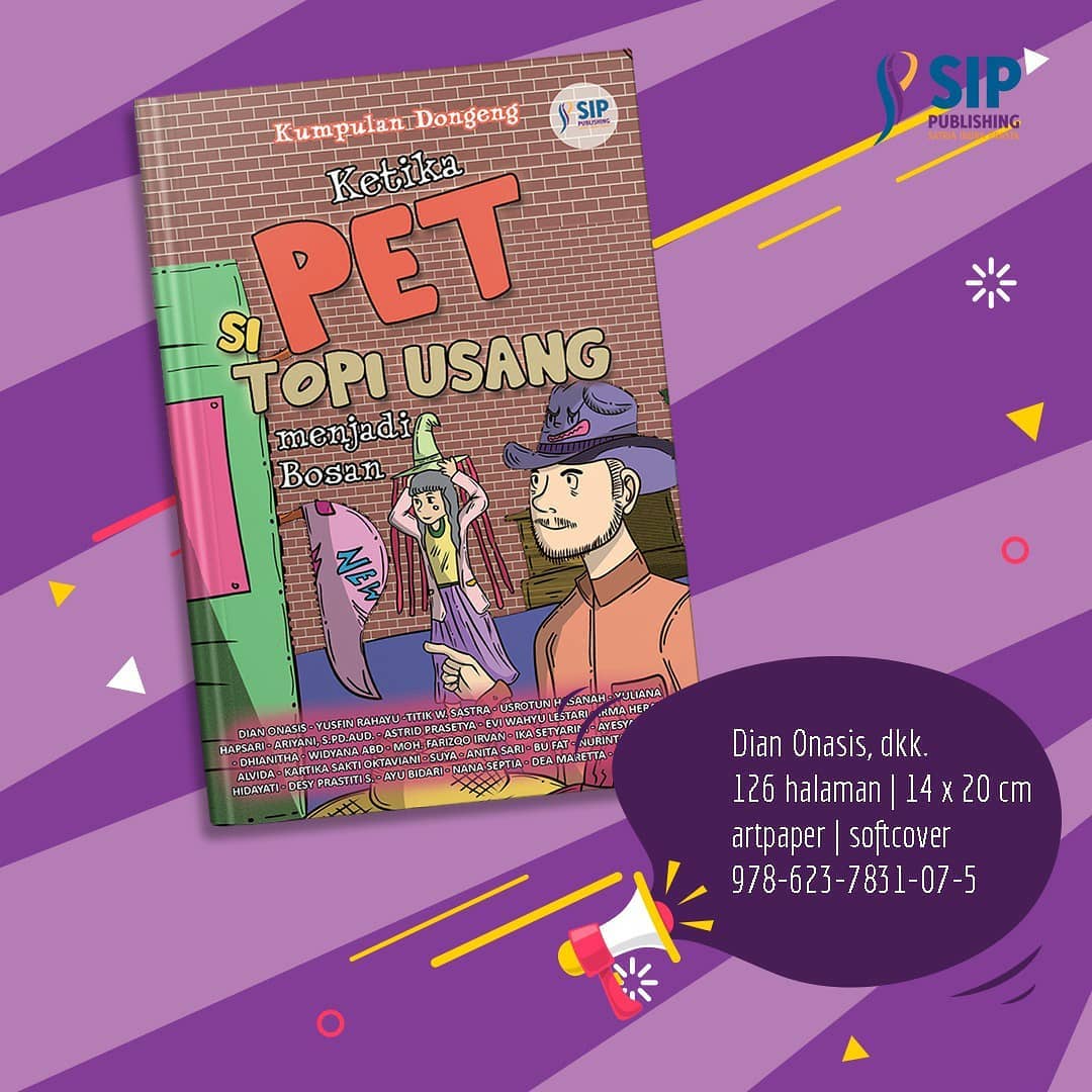 buku dongeng pet si topi usang