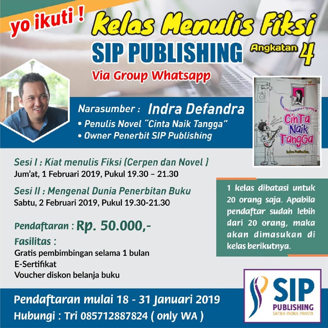 kelas menulis fiksi angkatan 4