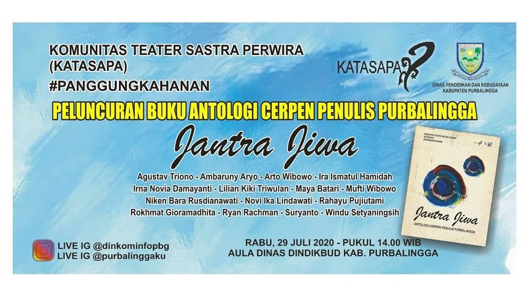peluncuran buku jantra jiwa katasapa purbalingga