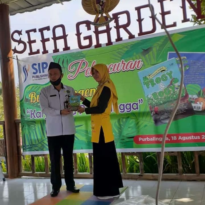 peluncuran buku kumpulan dongeng karya kkg purbalingga 1