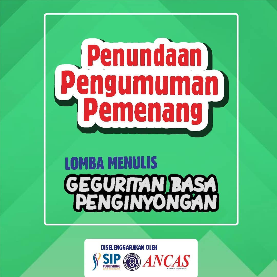penundaan pengumuman pemenang lomba menulis geguritan basa penginyongan