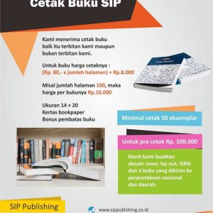 Promo Cetak Buku SIP Publishing