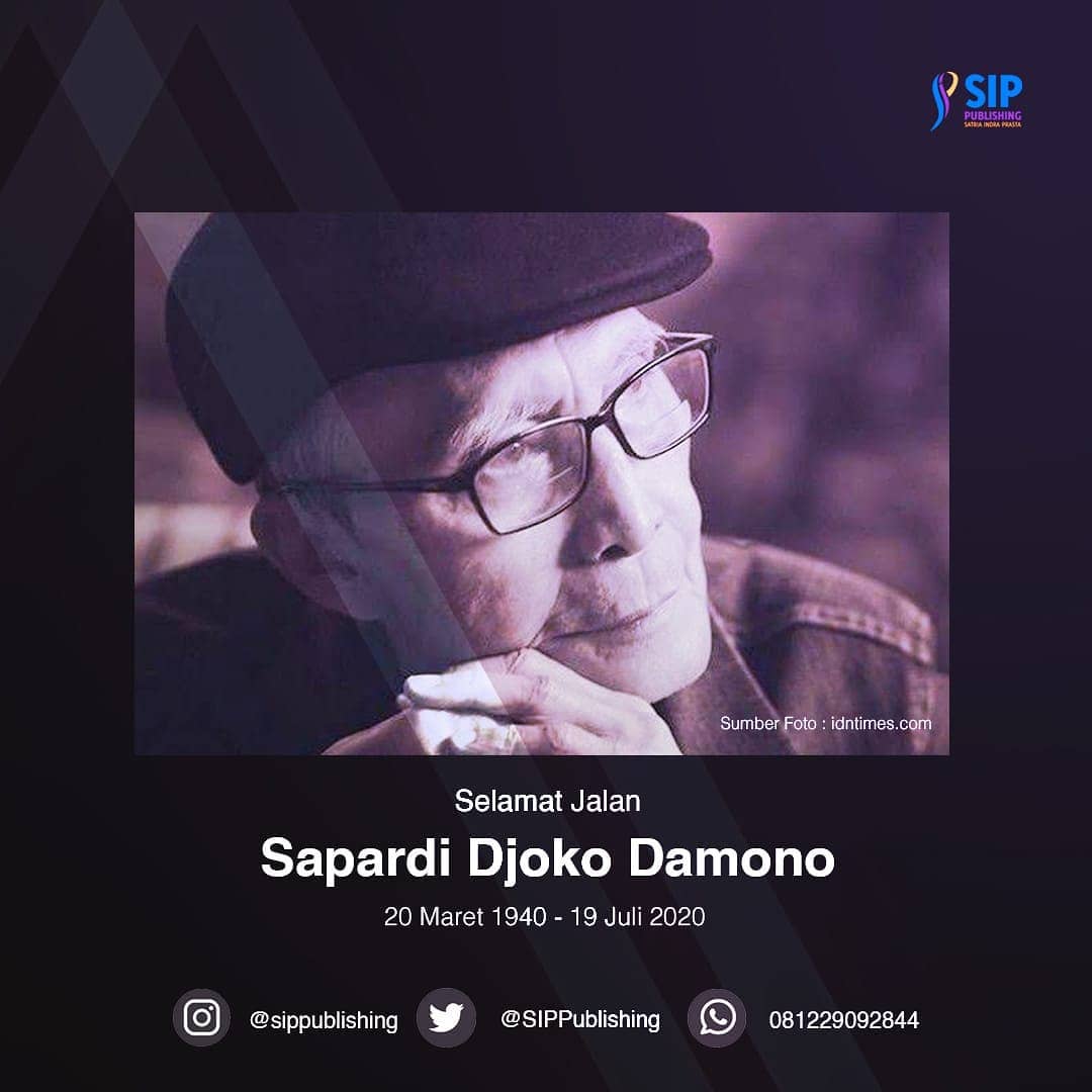 selamat jalan sapardi djoko damono