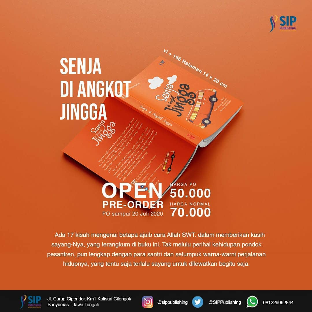senja di angkot jingga karya santri pondok pesantren darul abror purwokerto
