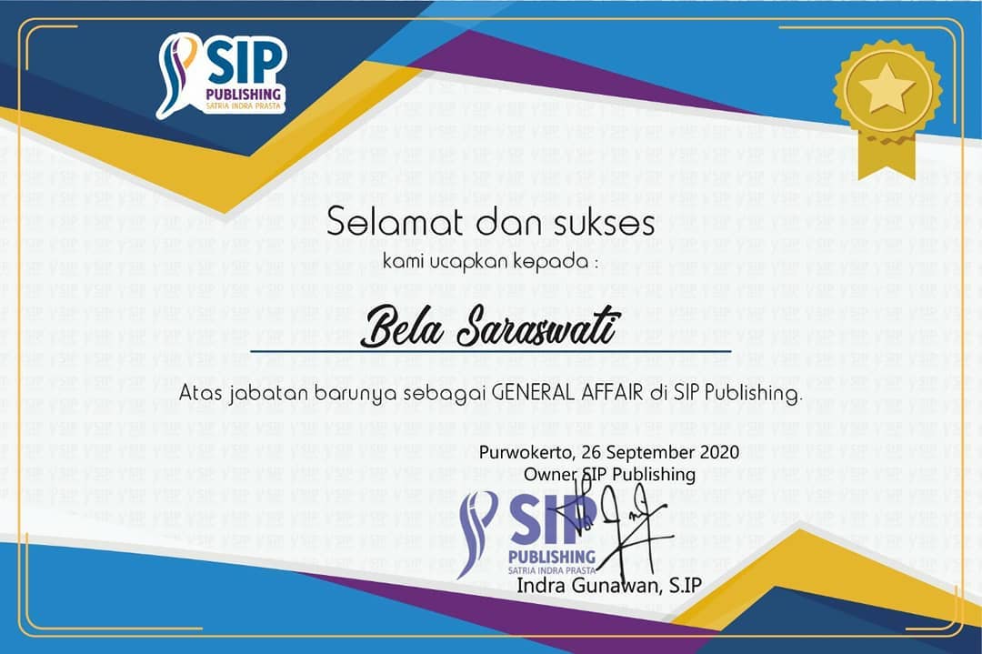bella saraswati general affair sip publishing 1