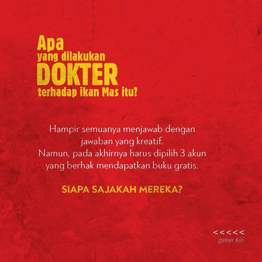 pengumuman give away buku gratis 1