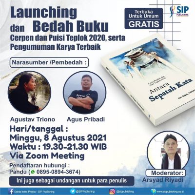 Launching dan Bedah Buku Cerpen dan Puisi Teplok 2020