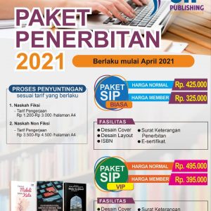 Harga Paket Penerbitan SIP Publishing 2021