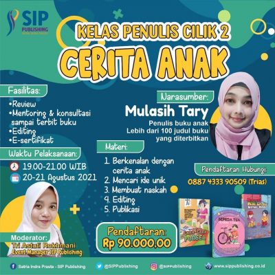 Kelas Penulis Cilik 2 Cerita Anak