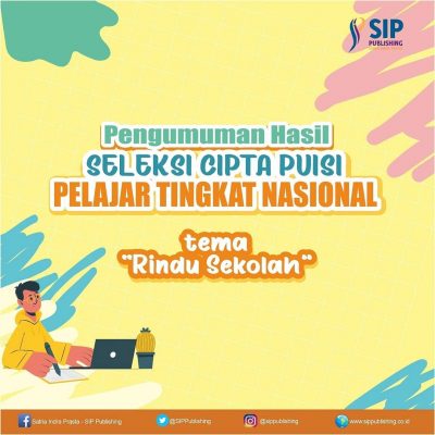 PENGUMUMAN HASIL SELEKSI PUISI PELAJAR KATEGORI SMA SEDERAJAT