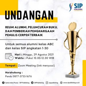Undangan Reuni Alumni dan Pemberian Penghargaan Kelas Menulis ABC dan SIP