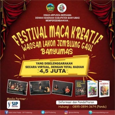 LOMBA MACA KREATIF TOTAL HADIAH 4,5 JUTA