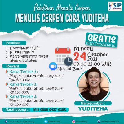 Pelatihan Menulis Cerpen “Menulis Cerpen Cara Yuditeha”
