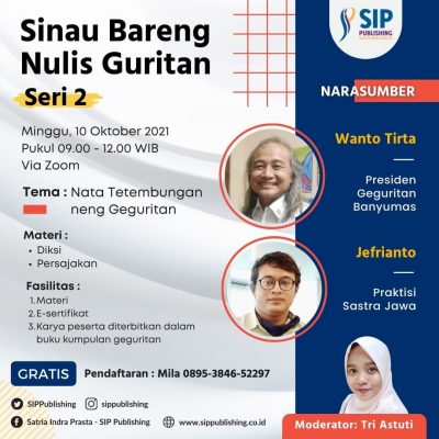 Sinau Bareng Nulis Guritan Seri 2