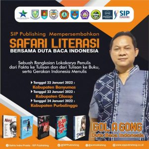 Safari Literasi Duta Baca Indonesia di 3 Kabupaten