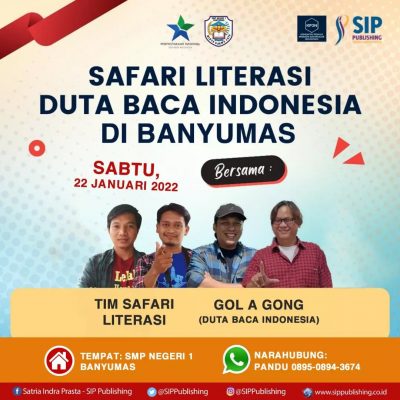 Safari Literasi Duta Baca Indonesia di Banyumas