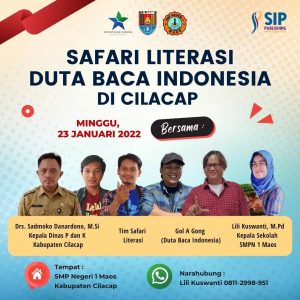 Safari Literasi Duta Baca Indonesia di Cilacap