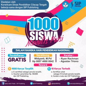 “1000 Siswa Menulis Puisi” Dalam Rangka Hari Pendidikan Nasional