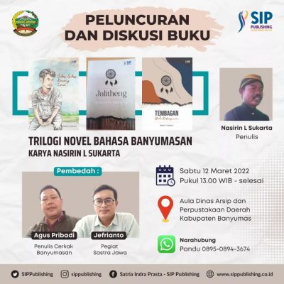 Peluncuran dan Diskusi Buku Trilogi Novel Banyumasan