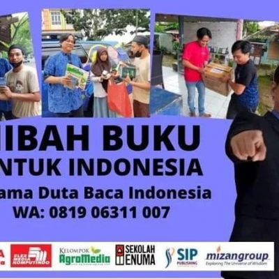 Hibah Buku Untuk Indonesia Bersama Duta Baca Indonesia
