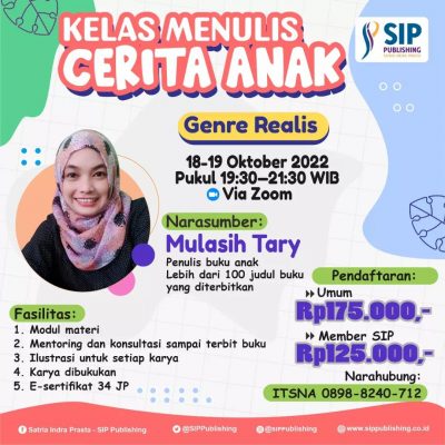 Kelas Menulis Cerita Anak Genre Realis