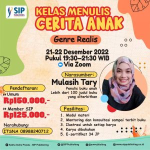 Kelas Menulis Cerita Anak Genre Realis