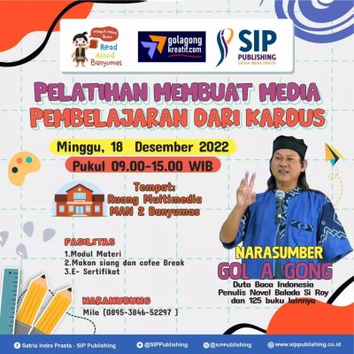Pelatihan Membuat Media Pembelajaran Dari Kardus