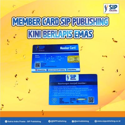 Member Card SIP Publishing Kini Berlapis Emas