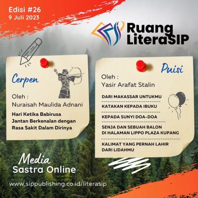 Ruang LiteraSIP Edisi #26