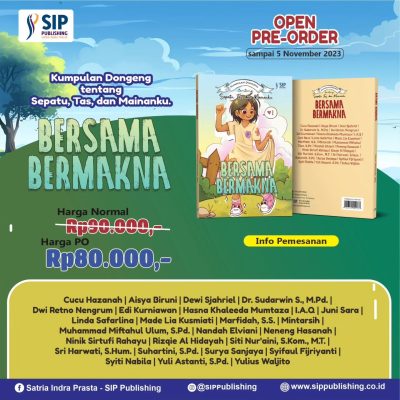 Terbitnya 10 Buku Pelatihan Menulis Dongeng Tema “Sepatu, Tas, dan Mainanku”