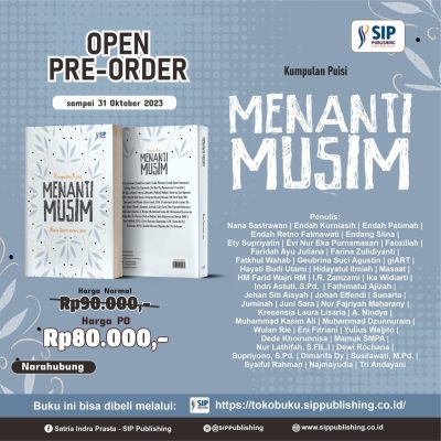 Terbitnya Buku-buku Hasil Pelatihan Menulis Puisi Angkatan 11