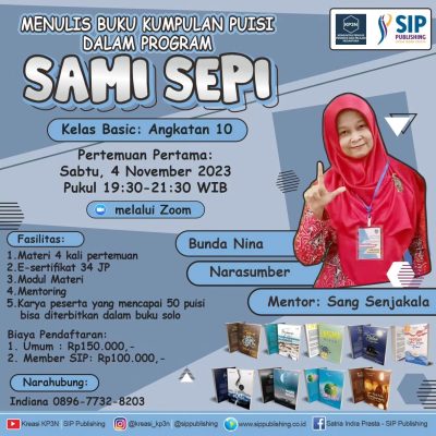 Kelas Menulis SAMISEPI Angkatan 10