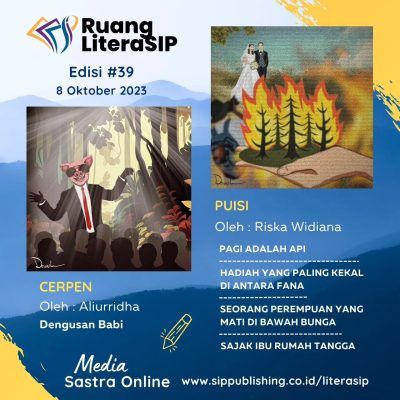 Ruang LiteraSIP Edisi #39 Minggu, 8 Oktober 2023