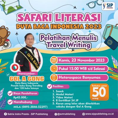 Pelatihan Menulis Travel Writing