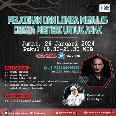 Pelatihan dan Lomba Menulis Cerita Misteri Untuk Anak