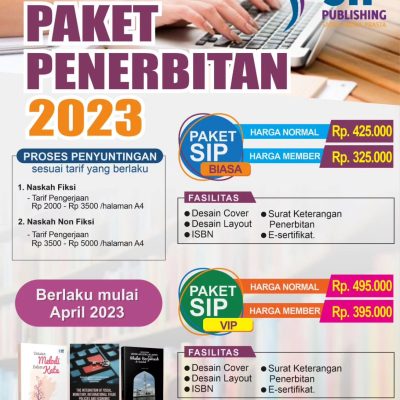 Harga Paket Penerbitan Masih Sama