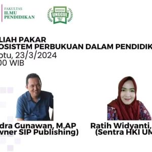Owner SIP Publishing Sharing di Universitas Muhammadiyah Jakarta