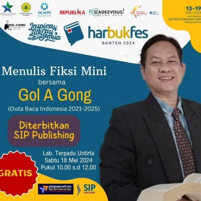 Menulis Fiksi Mini Bersama Gol A Gong di Lab. Terpadu Untirta Banten