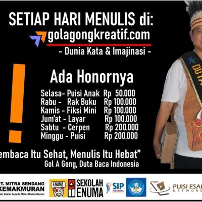 DUKUNG GERAKAN INDONESIA MENULIS