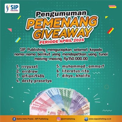 Pemenang Giveaway Periode April 2024