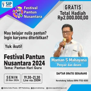 DAFTAR LOLOS KURASI FESTIVAL PANTUN NUSANTARA TEMA HARI GURU
