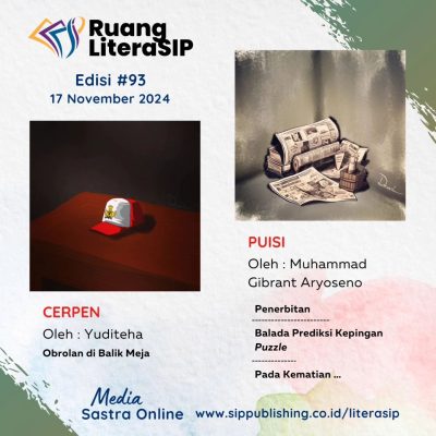 Ruang LiteraSIP edisi ke-93 Minggu, 17 November 2024