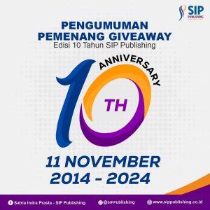 Pemenang Giveaway 10 Tahun SIP Publishing