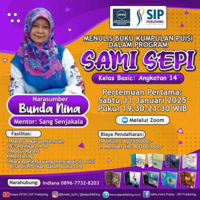 Pembukaan Pendaftaran Kelas SAMI SEPI Angkatan 14
