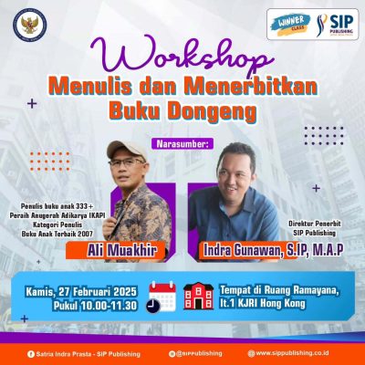 Workshop Menulis dan Menerbitkan Buku Dongeng di KJRI Hongkong