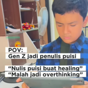 POV : Gen Z Jadi Penulis Puisi
